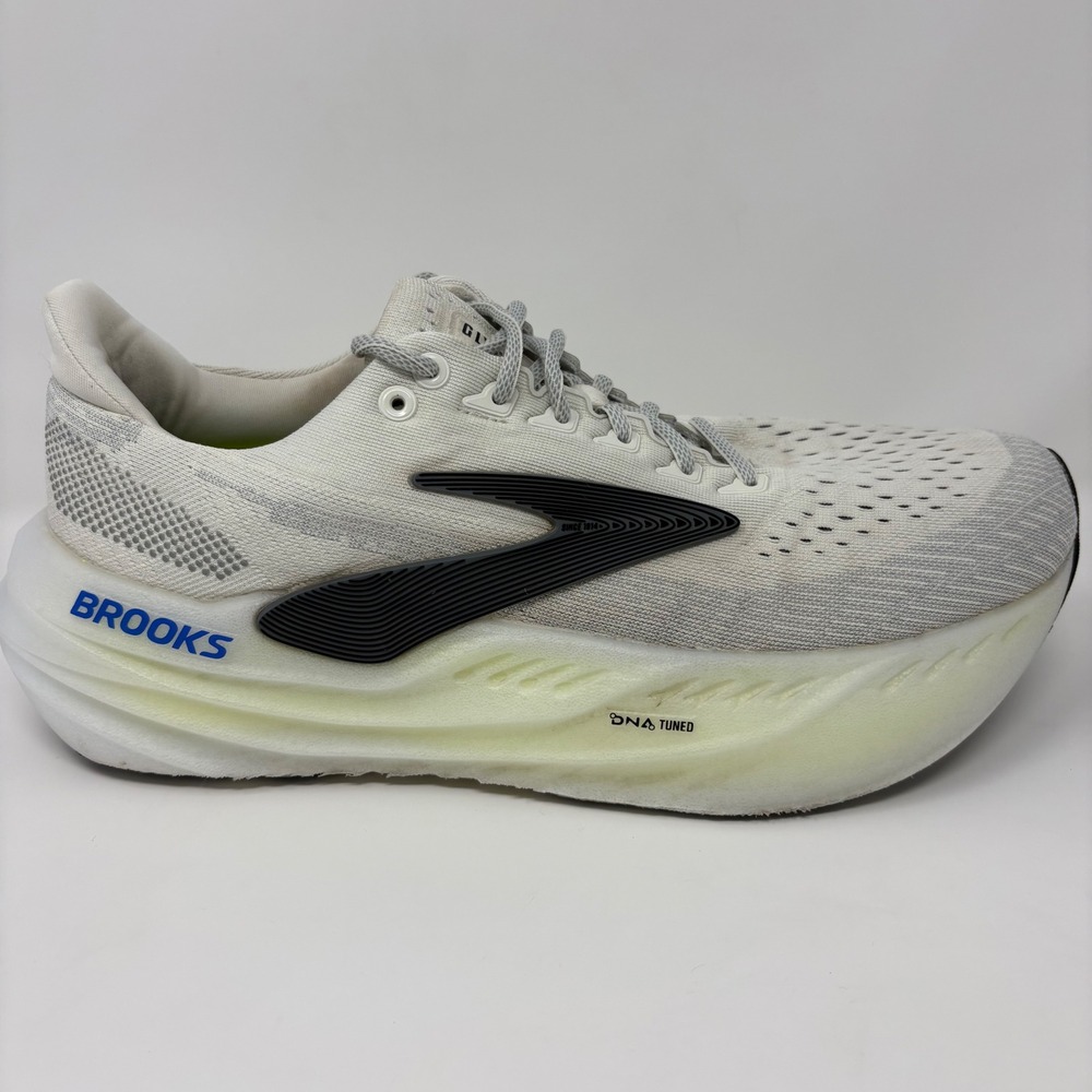 Brooks Glycerin Max Mens Size 11 White Yellow Running Shoes (1104471D099)